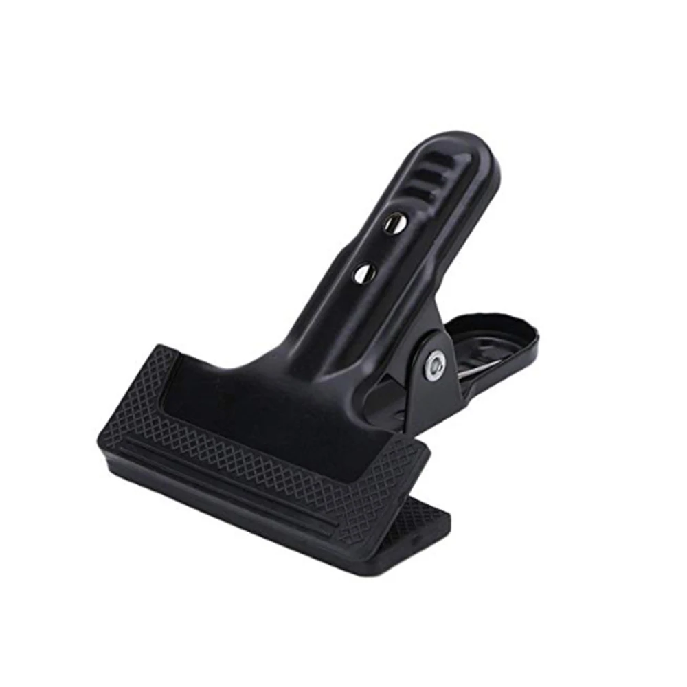 

High quality heavy Duty Spring Clamps Photo Background Cloth Paper Screen Clips Metal Body with Rubber Protective Sleeve