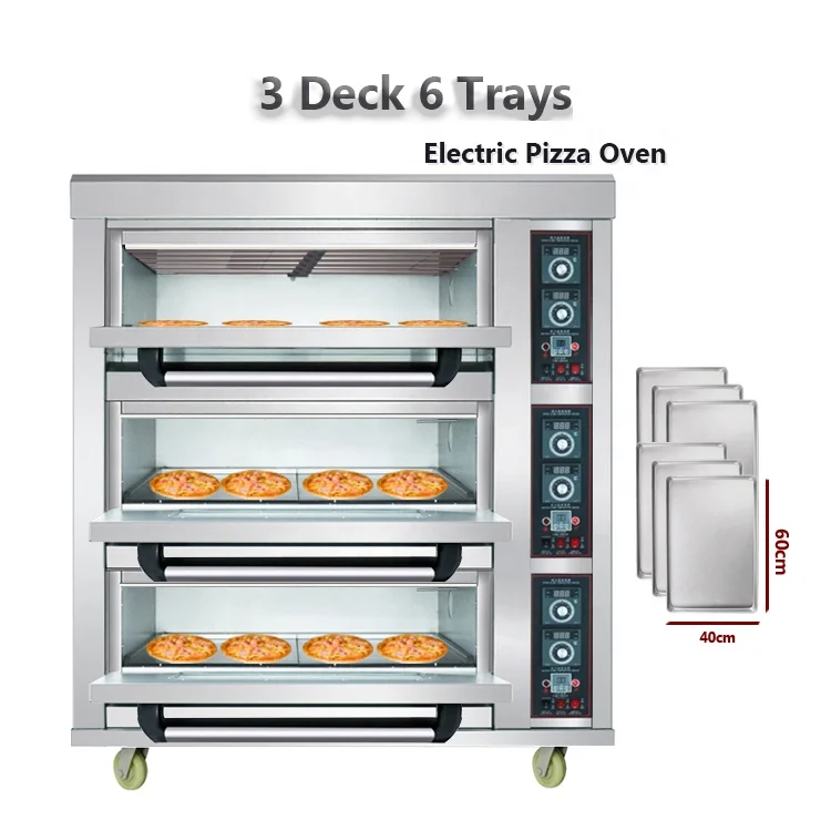 

commercial kitchen equipment oven pizza electric digital timer control oven