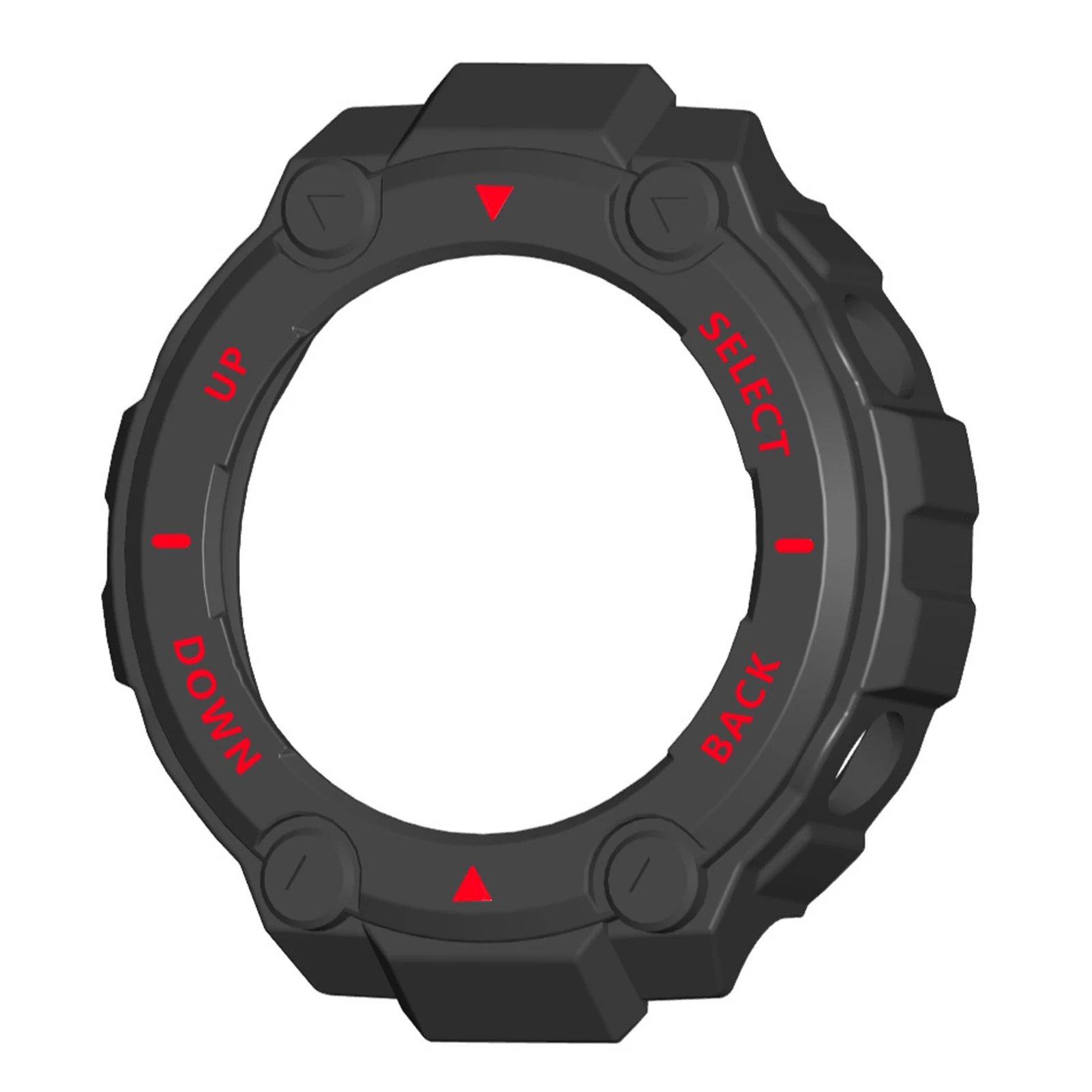 

Transparent Watch Case for Amazfit T-Rex A1918 Transparent Watch Case Protective Cover Replacement Frame Shell for Xiaomi