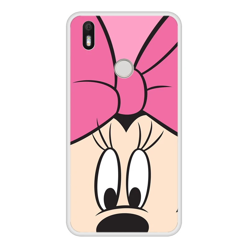 Phone Case for BQ Aquaris X Pro Soft Silicone TPU Mickey Minnie Patterned Painted Cases In Stock |