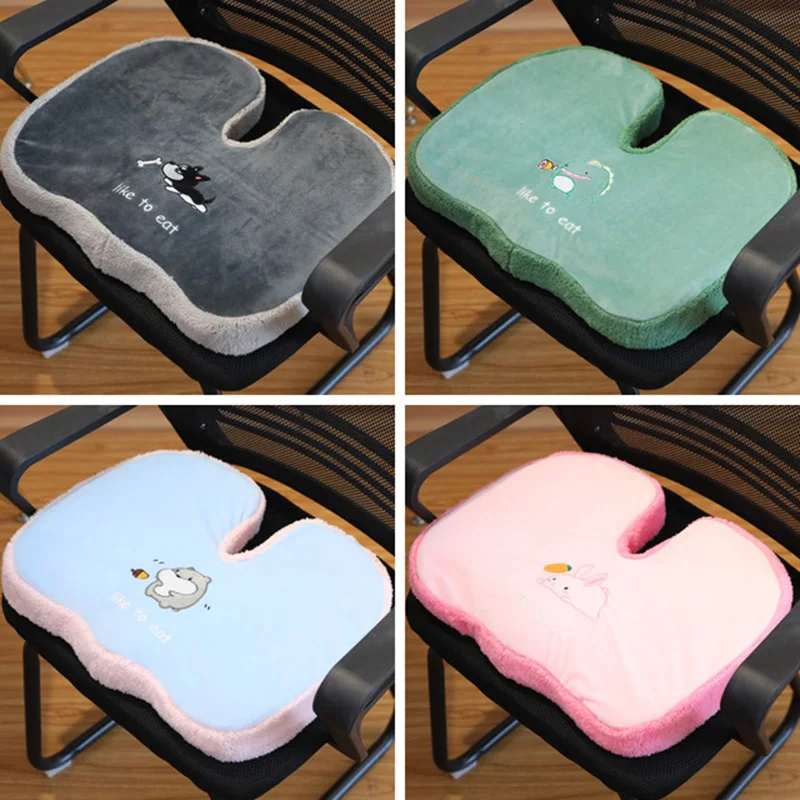 

Memory Foam Cushion U Coccyx Travel Seat Massage Car Office Buttocks Cushion Chair Protect Healthy Sitting Breathable Pillow