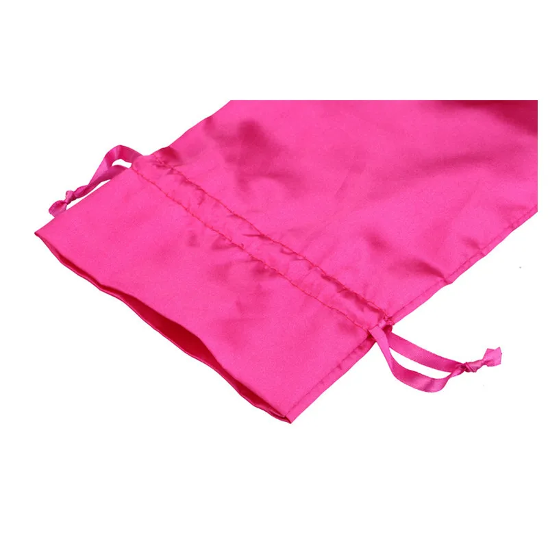 50 шт. атласная сумка на шнурке Шелковый мешочек для ювелирных изделий