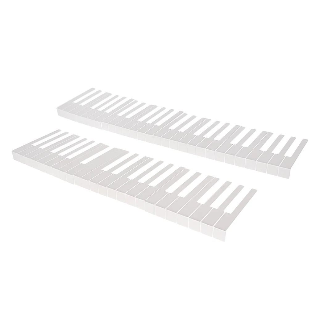 Изысканные клавиши для пианино с глянцевой отделкой 1 комплект/52 лучшие части