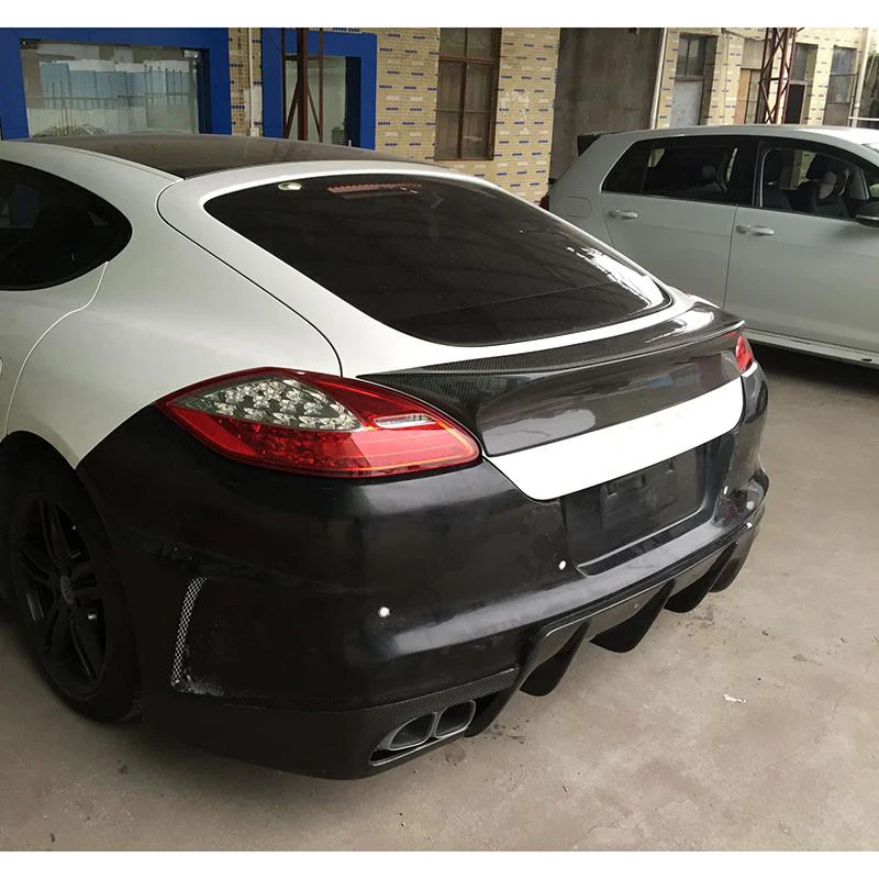 Задний спойлер из углеродного волокна/ФАП крылья для внешнего украшения