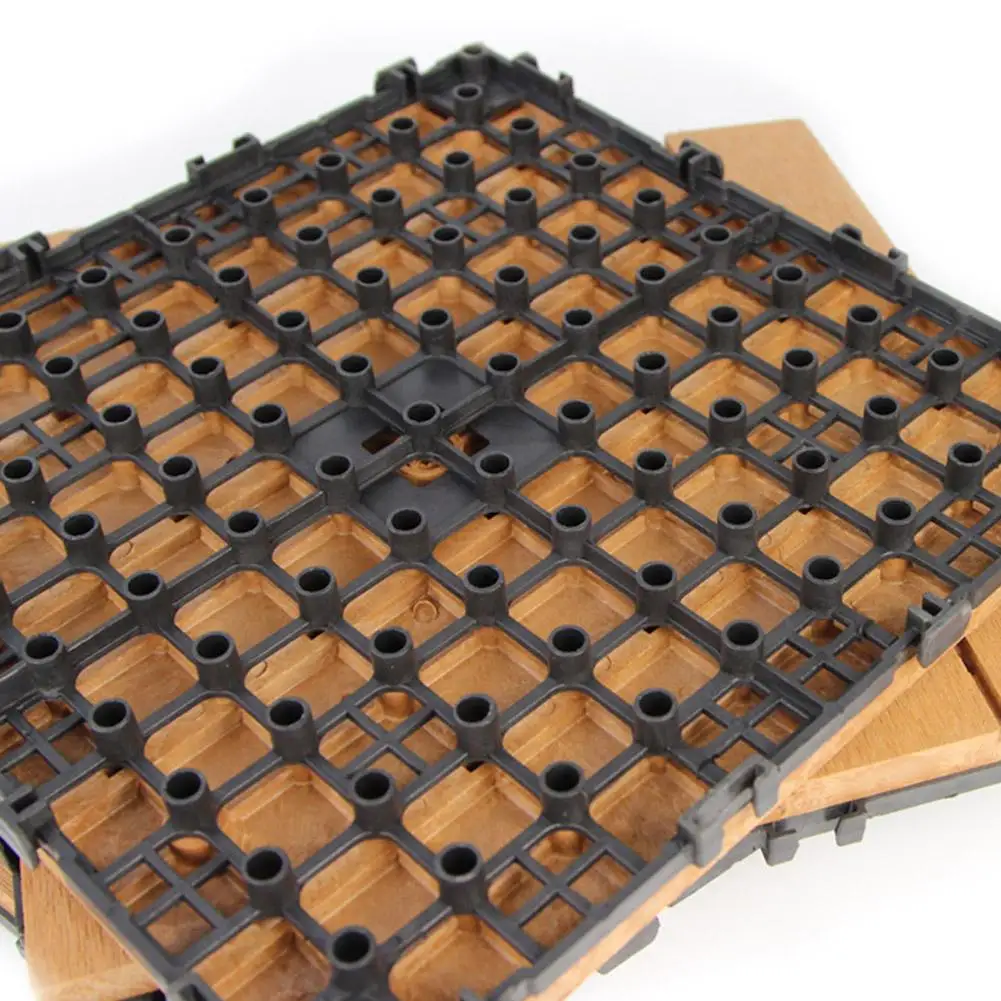 Плитка из цельного дерева и пластика 30x30 для внутреннего наружного использования