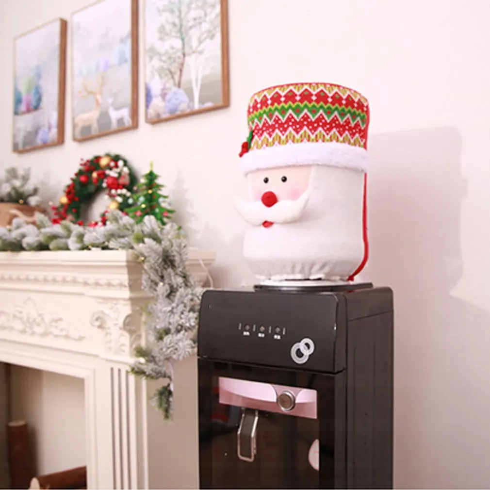 Рождественское ведро для питья мультяшный пылезащитный чехол рождественские