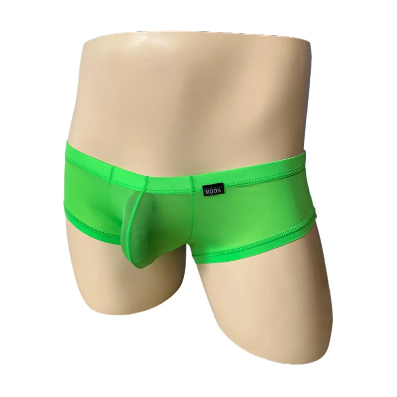 New Mens Underwear Boxer Ice Silk Comfortable Masculina Cueca Ropa Interior Sexy Hombre Pouch Male Panties Mutande Uomo Bragas