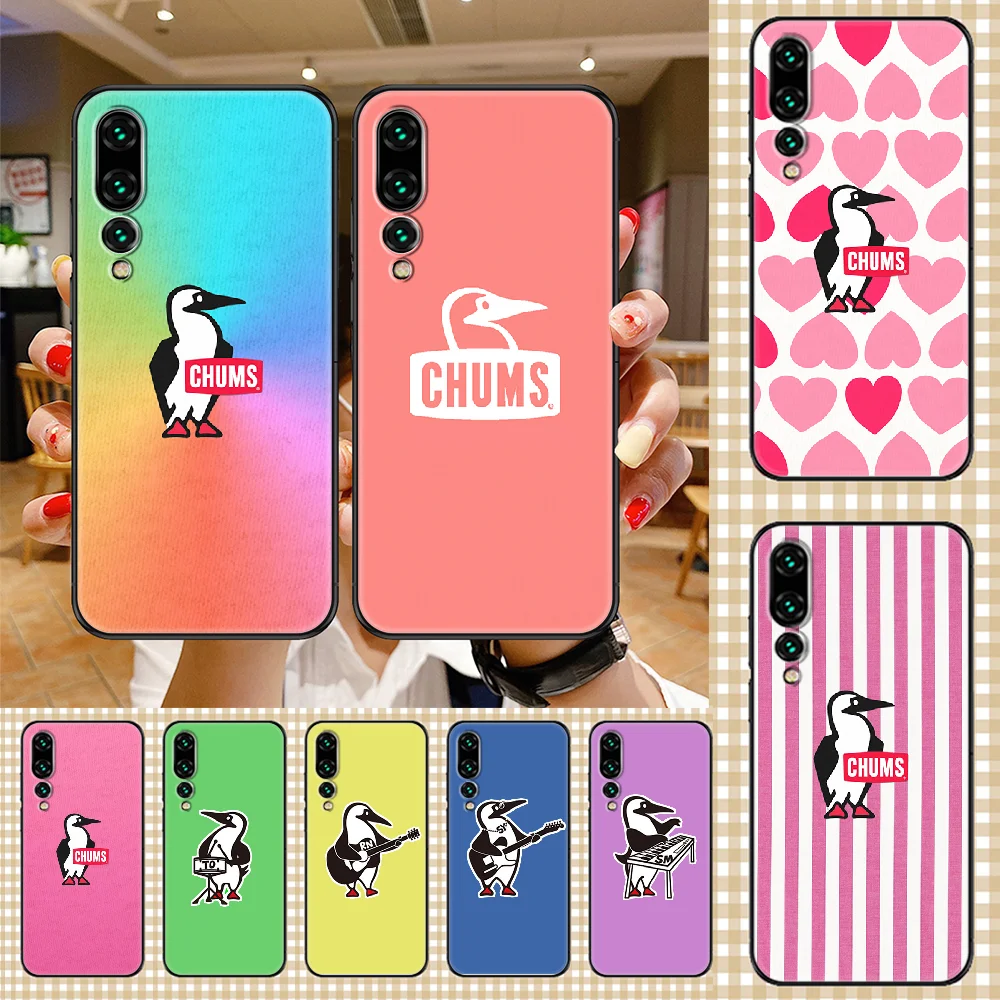 Модный брендовый чехол с пингвином для телефона Huawei P Mate P10 P20 P30 P40 10 20 Smart Z Pro Lite 2019