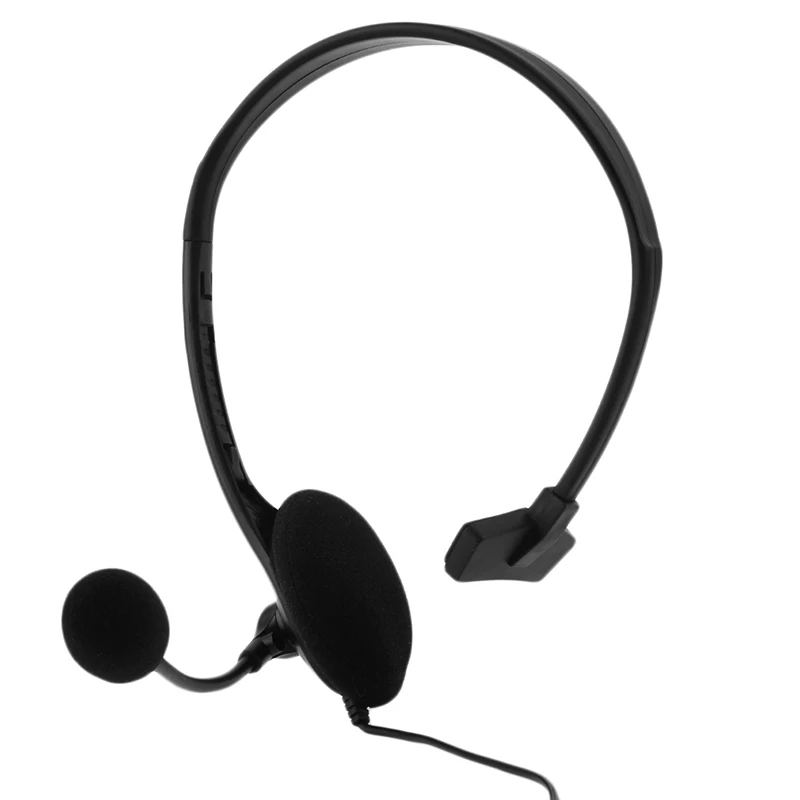 

1pc Monaural Headphone Professional Single-sided Gaming Headset Earphone With Microphone Mic For XBOX ONE PS4 For Pc Video Game
