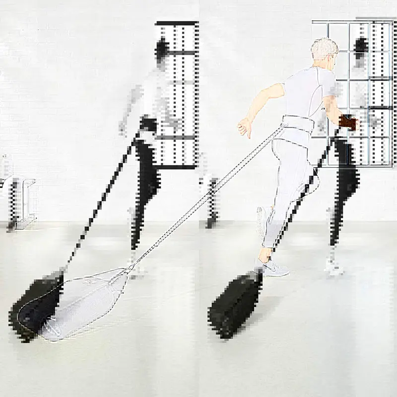 

Interior Sprint Training Package Weight Bearing Towing Backpack Unisex Waist Bag Sports Accessories Fitness Equipment