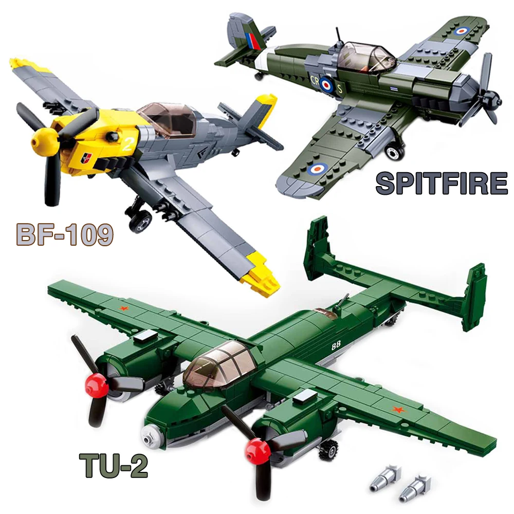 Модель военного солдата времен войны модель самолета конструктор детский