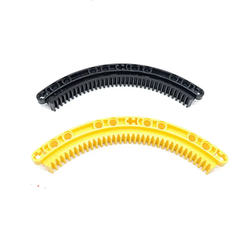 4 шт./лот кольцевая стойка Technic Gear Rack 1/4 Circle 11X11 строительные блоки детские игрушки