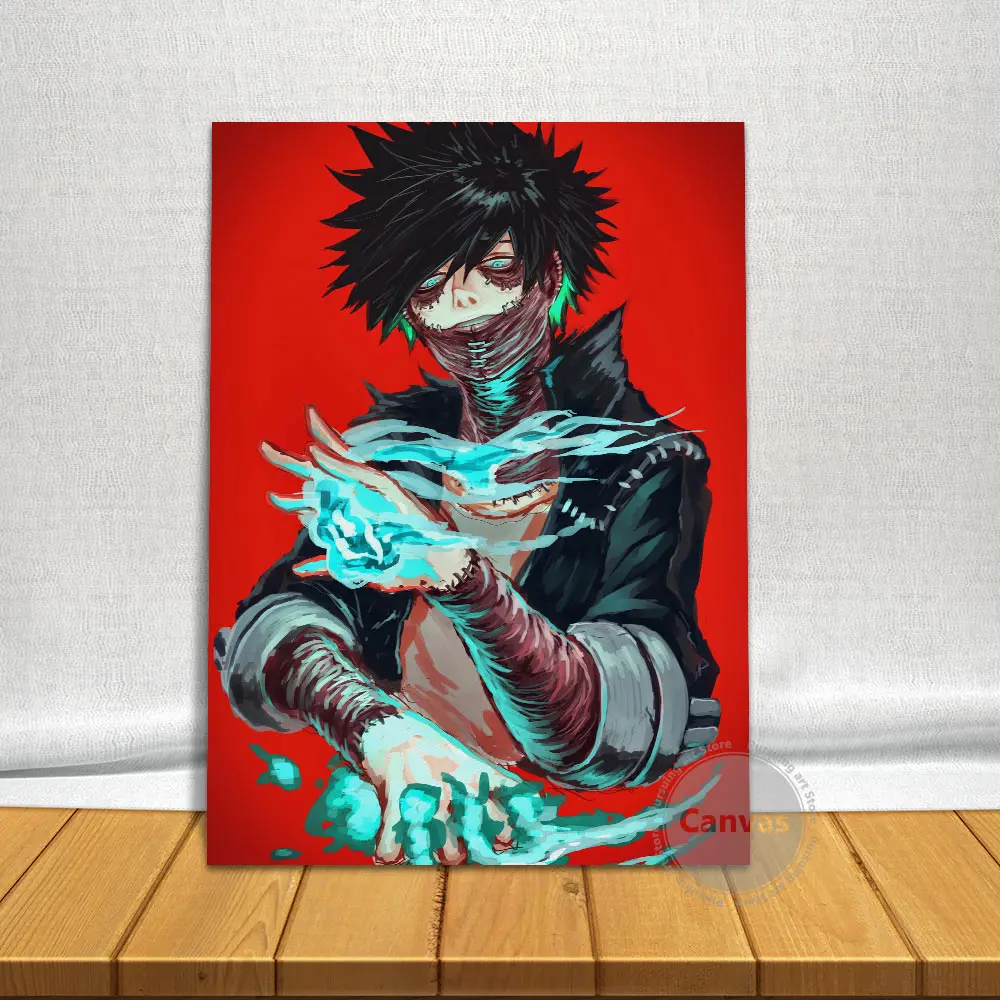 

Anime dabi My Hero Academia Canvas Decoration Prints Poster wall decor Pictures Home Decor Living room Bedroom Art Painting
