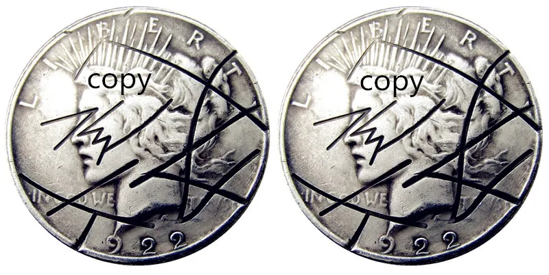 Монеты США 1922/1922 два лица с царапинами UNC/старые мировые монеты серебряное