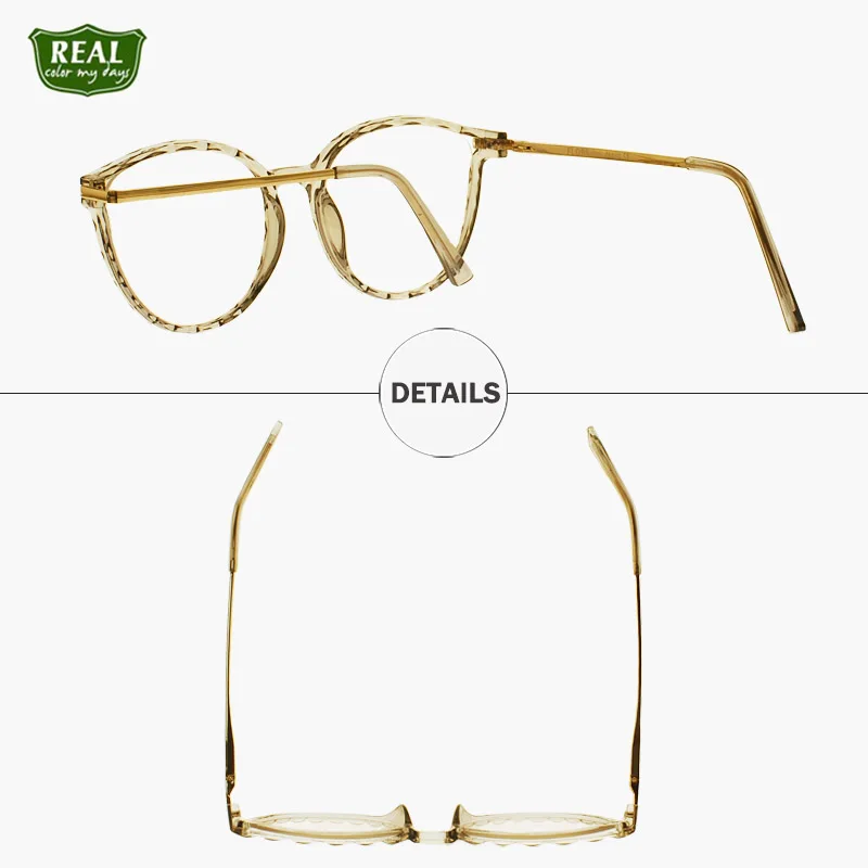 Реальное изображение синего светильник фильтром очки Для женщин прозрачная