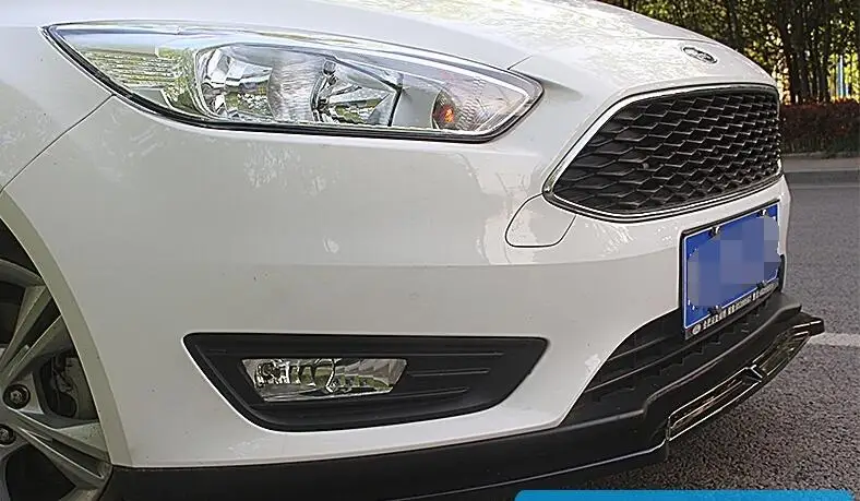 Защитный диффузор для заднего бампера Ford Focus ABS 2016 2018 комплект кузова фокуса