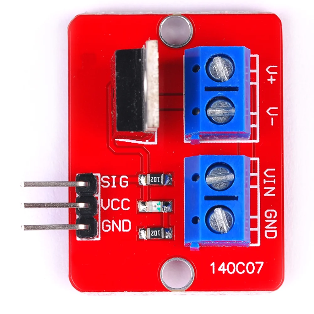 Верхняя кнопка MOSFET IRF520 модуль драйвера плата MOS для Arduino ARM Raspberry Pi | Строительство