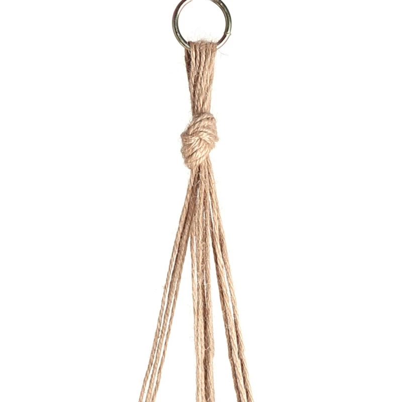 Hot Handmade Hanging Flowerpot Net Cotton Plant Hanger Vintage Plants Baskets Hook Flower Pot Holder 90/105/122cm | Дом и сад