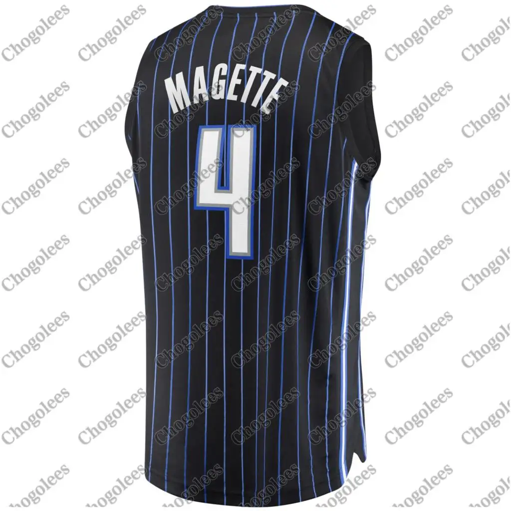 

Men Basketball Jersey Josh Magette Orlando Branded Fast Break Jersey Black Icon Edition