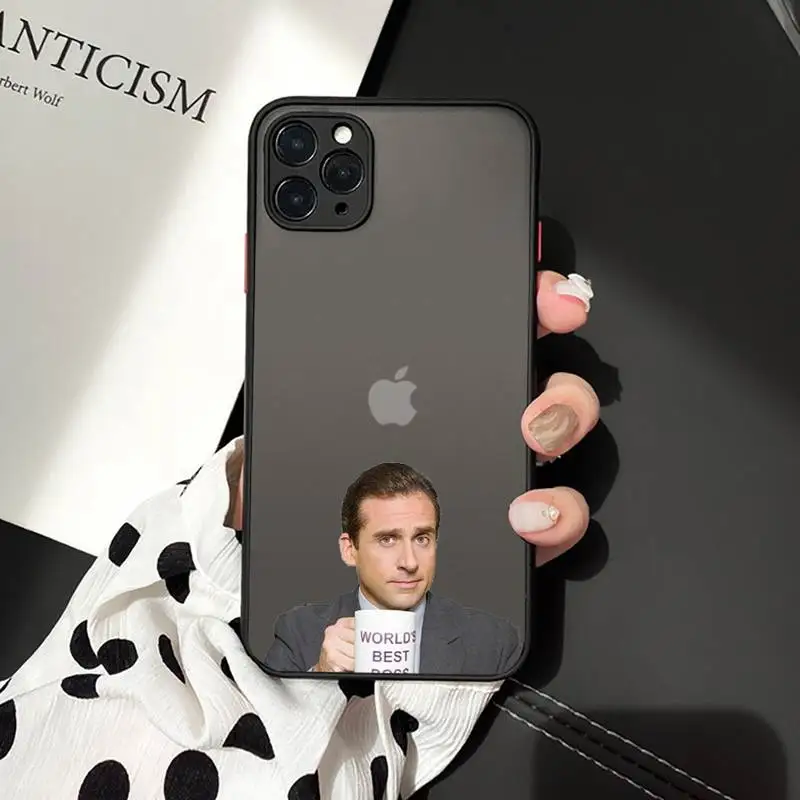 

The Office TV series Phone Cases matte transparent For iphone 7 8 11 12 plus mini x xs xr pro max cover