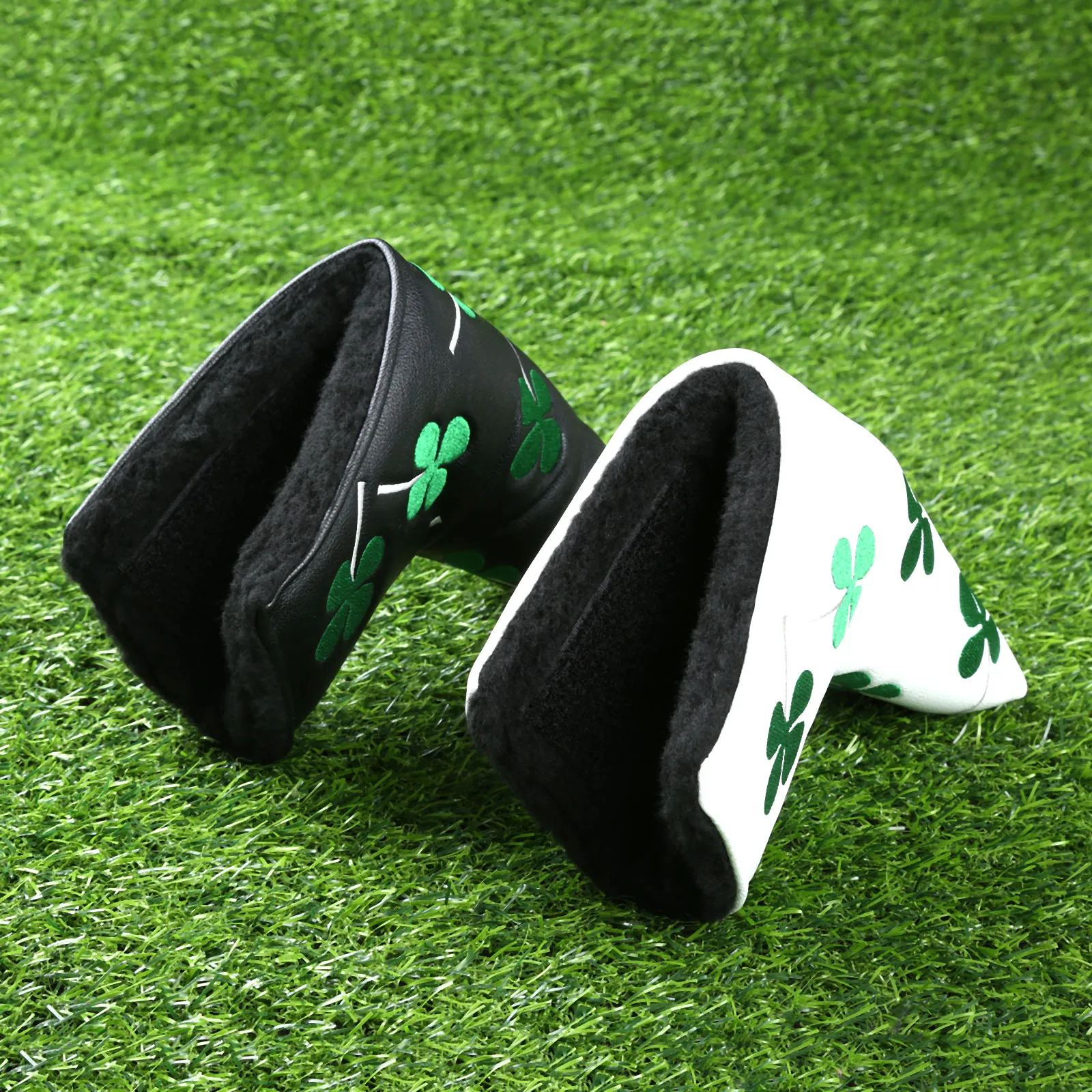 Портативный чехол для головы клюшки гольфа защитный Четырехлистный Клевер