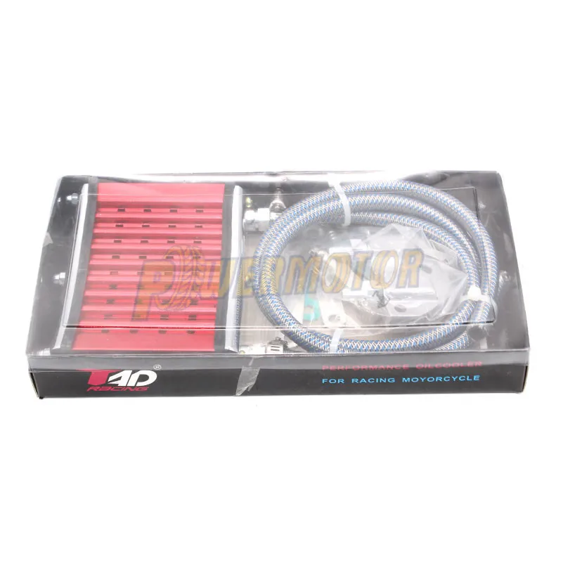 Универсальный Масляный радиатор мотоцикла с ЧПУ алюминиевый масляный для