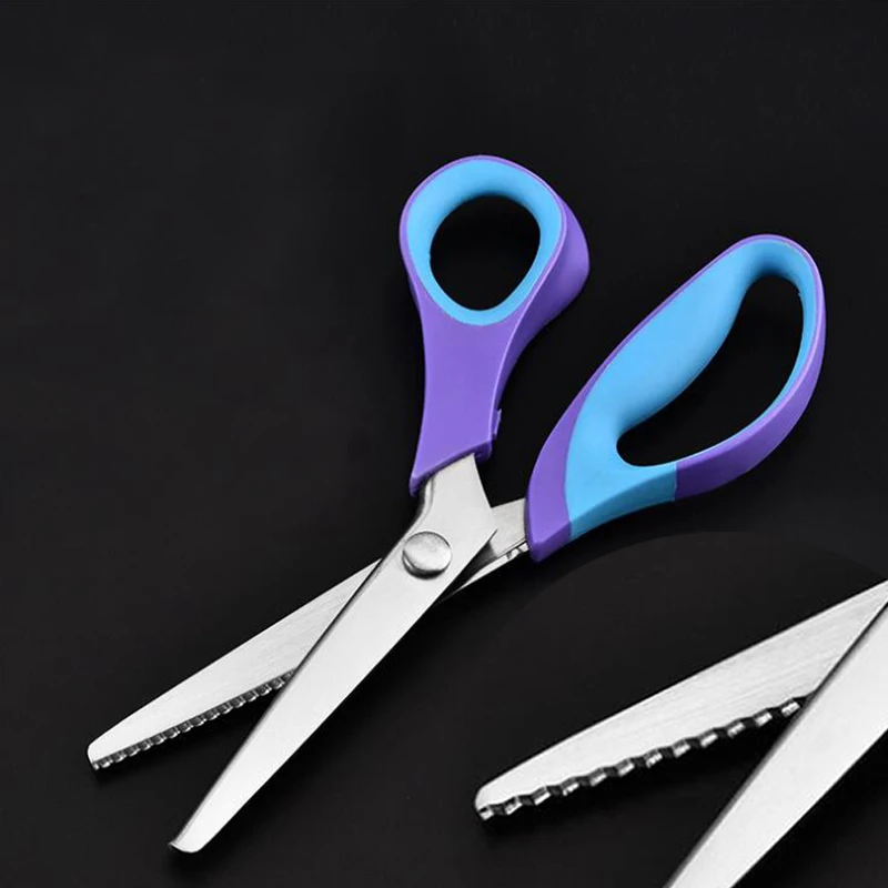 Ножницы Zig Zag Wave Pinking профессиональные для изготовления одежды ткани кожи обивки