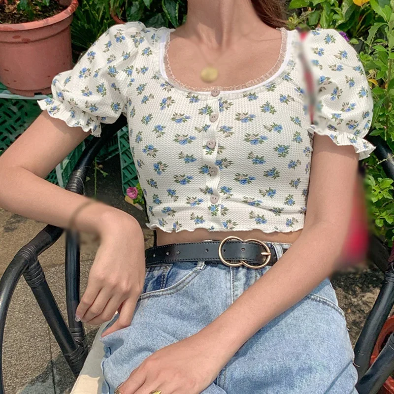 

Sexy Floral Slim Short Women's T-Shirt Women O-Neck Short Sleeve Top T Shirt Women Tees