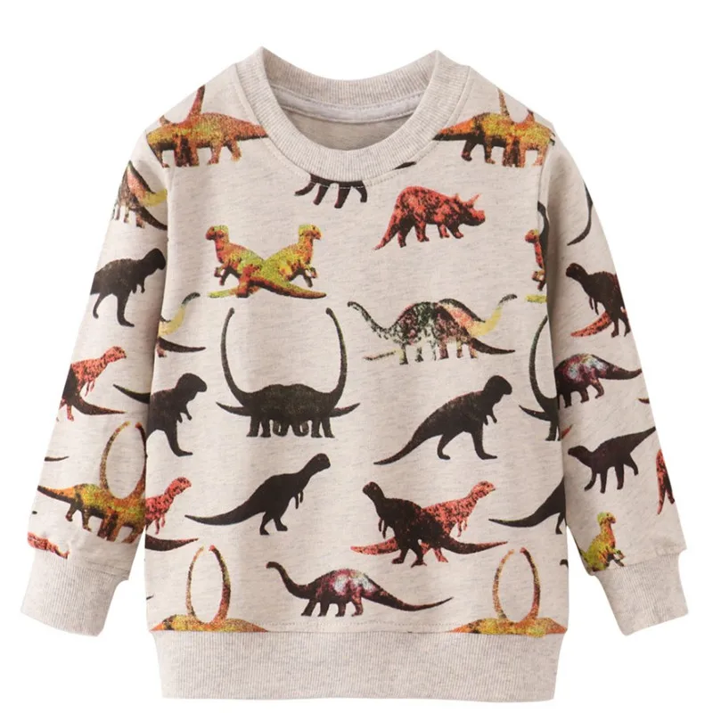 

NEW Spring Jumping meters Baby Sweatershirts Children T Shirt For Boys Cotton Kids Tops Out Wear Children Coat Brand Clothes