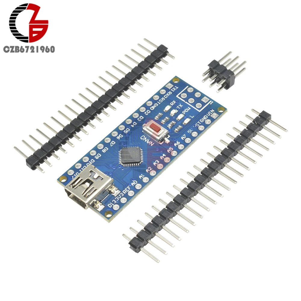 Mini USB CH340 CH340G Nano V3.0 ATmega328 16M 5V плата микроконтроллера ATmega328P модуль драйвера DIY Kit для