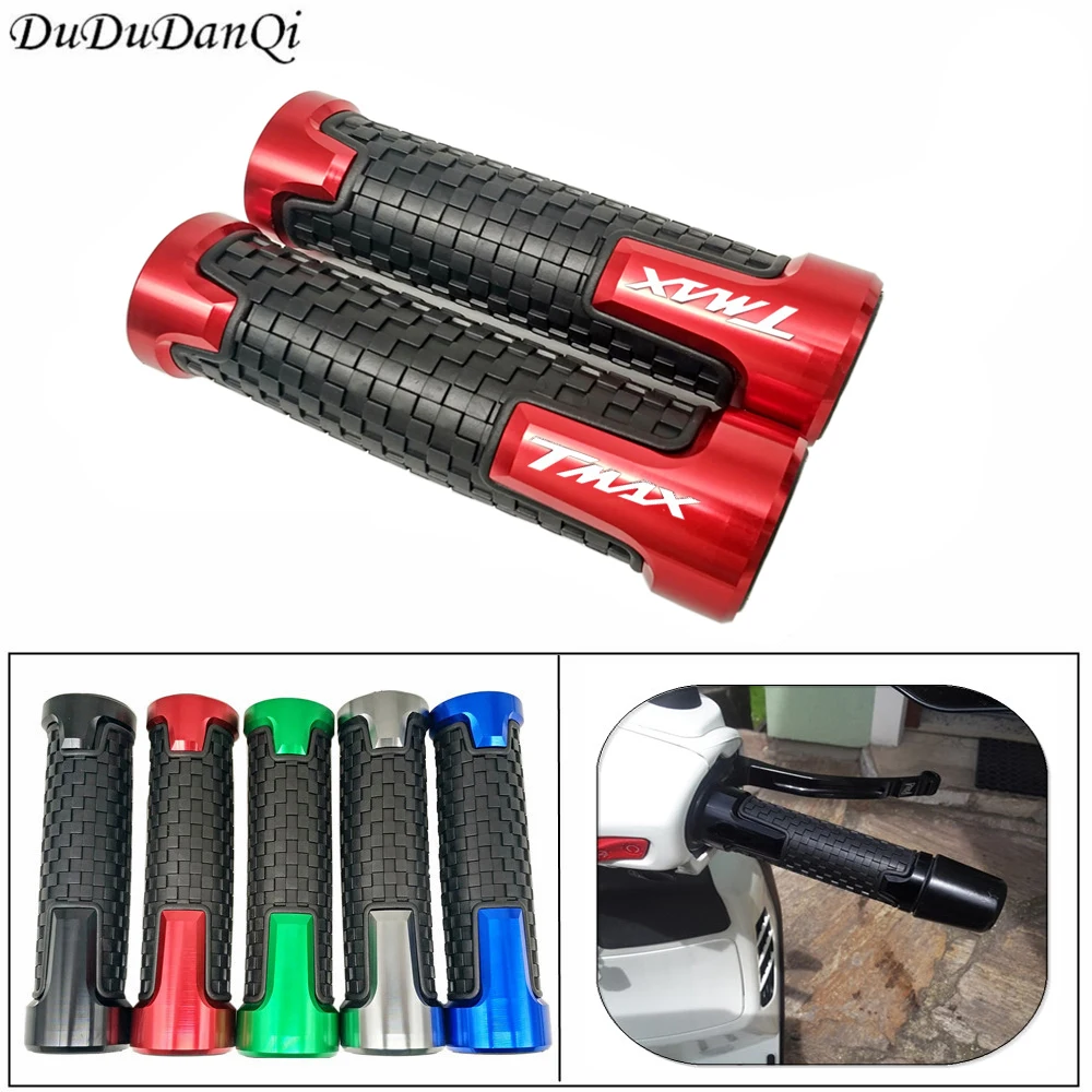 

CNC Motorcycle Handlebar Grip Handle Bar Motorbike handlebar grips For Yamaha TMAX530 SX DX 2017-2018 TMAX T-MAX 530 500