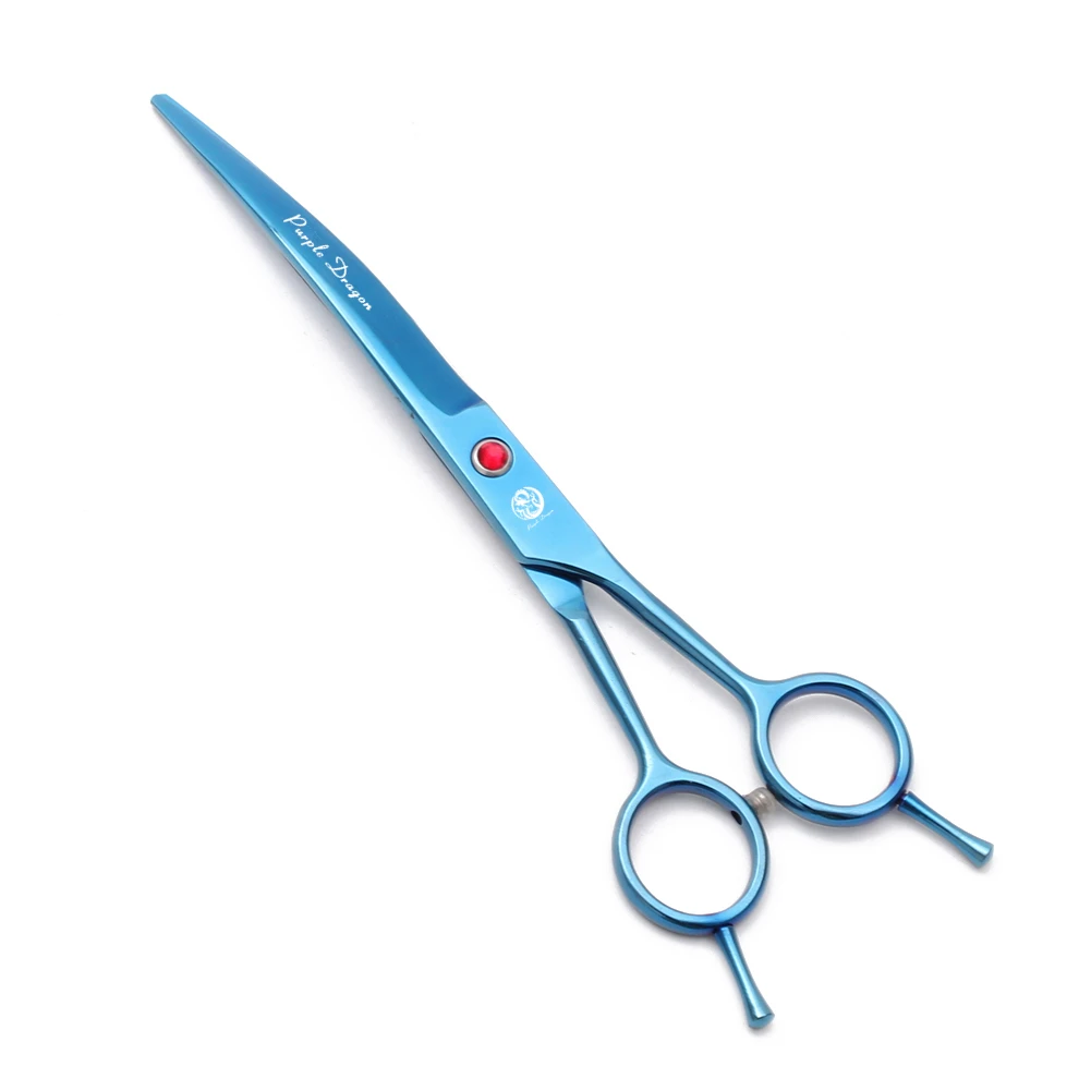 Изогнутые Ножницы пухового цвета 7 дюймов 19 5 см японские нержавеющие ножницы для