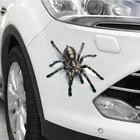 Стайлинг автомобиля, 3D стикер для автомобиля, животные, бампер, паук, Gecko, скорпионы для Peugeot RCZ 206 207 208 301 307 308 406 407 408 508 2008