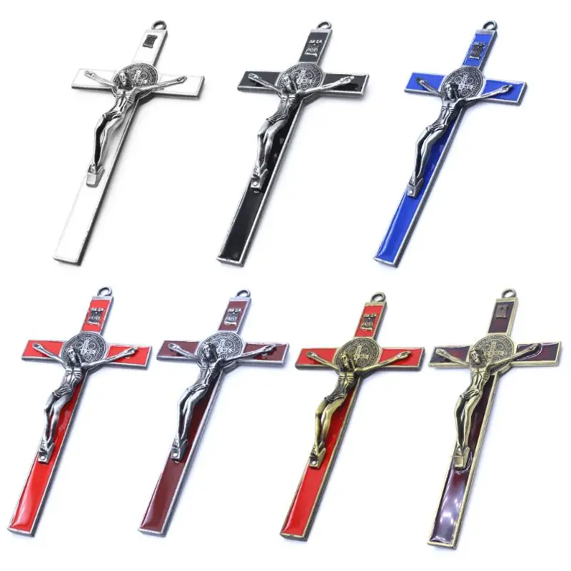 Церковные реликсы Иисуса на стене крест распятие Античный Декор для