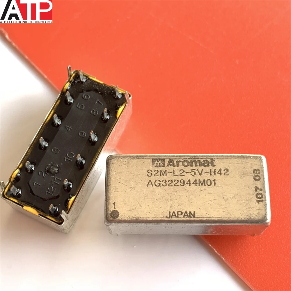 

1PCS original imported spot S2M-L2-5V-H42 relay with iron case S2M-L2-5V genuine welcome to consult and order.