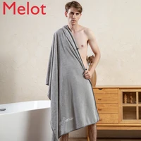 mens bath towel oversized home couple wearable wrapping towel cotton absorbent quick drying lint free big towel bathroom set