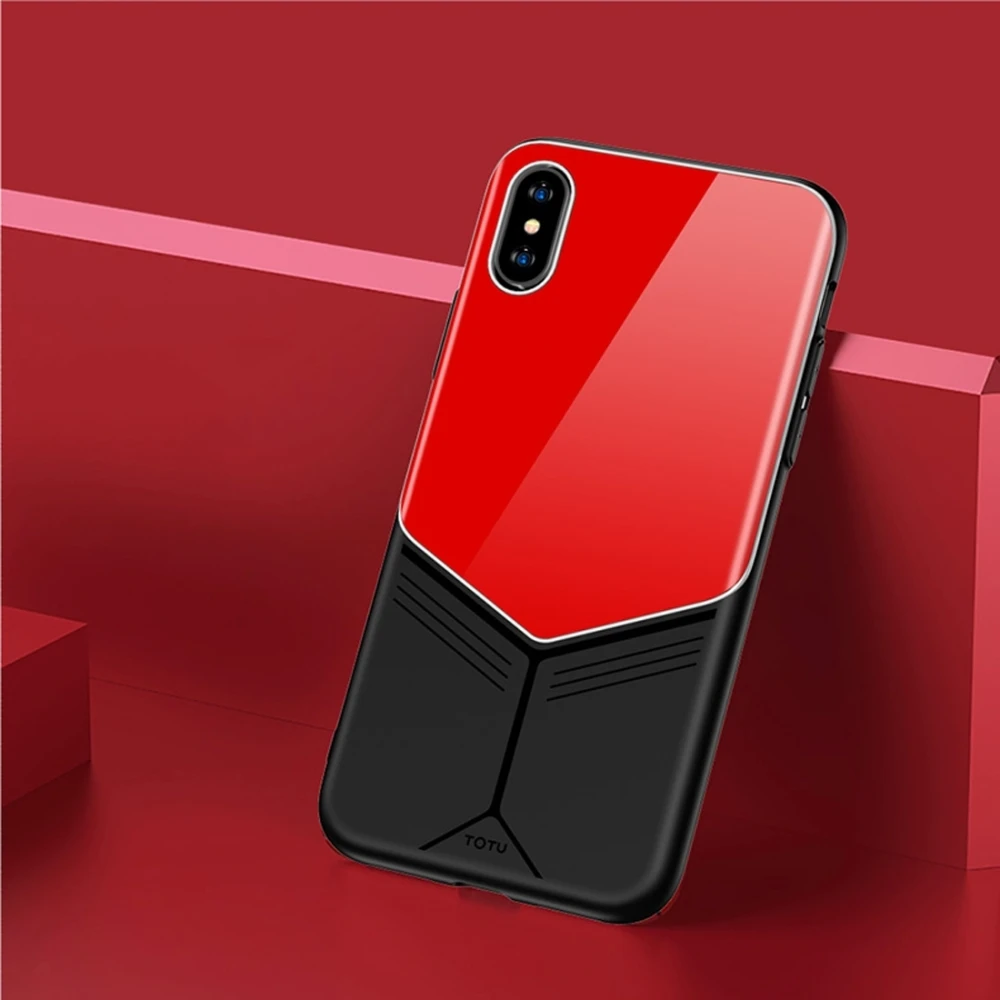 Чехол для телефона TOTU s, защитный чехол для iPhone XS Max, ударопрочный ТПУ+ PC чехол