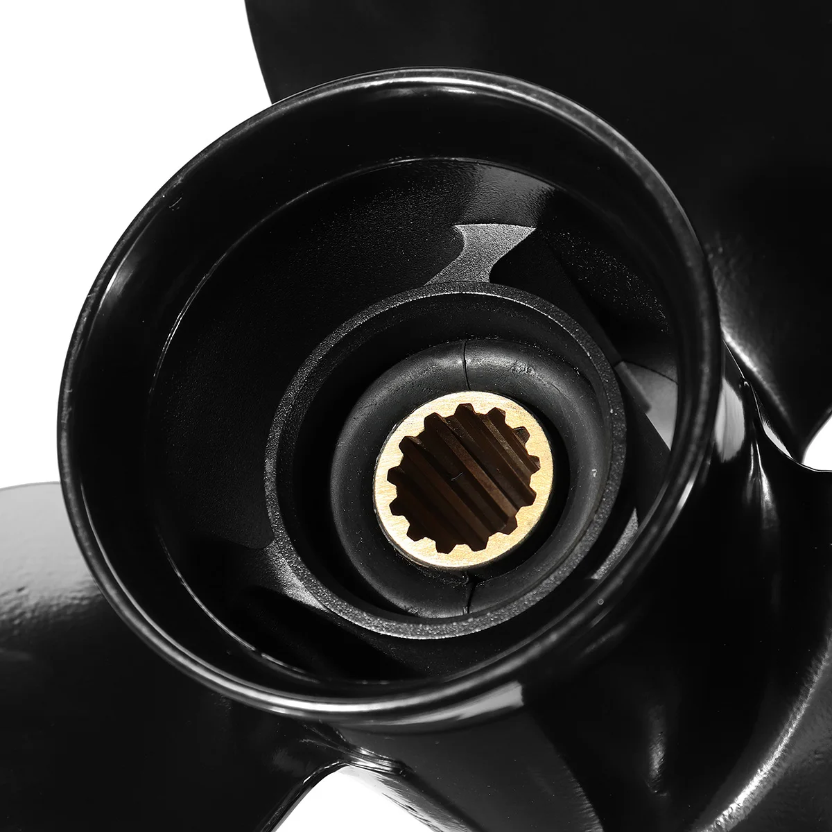 

Boat Outboard Propeller 11 3/8 x 12 For Mercury 25-70HP 48-855856A5 Aluminum Alloy Black 13 Spline Tooth Marine Propeller