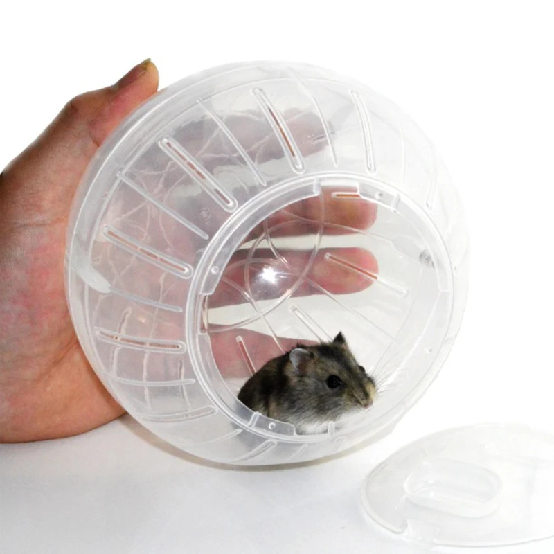 

10CM Plastic Outdoor Sport Ball Grounder Rat Small Pet Rodent Mice Jogging Ball Toy Hamster Gerbil Rat Exercise Balls Play Toys