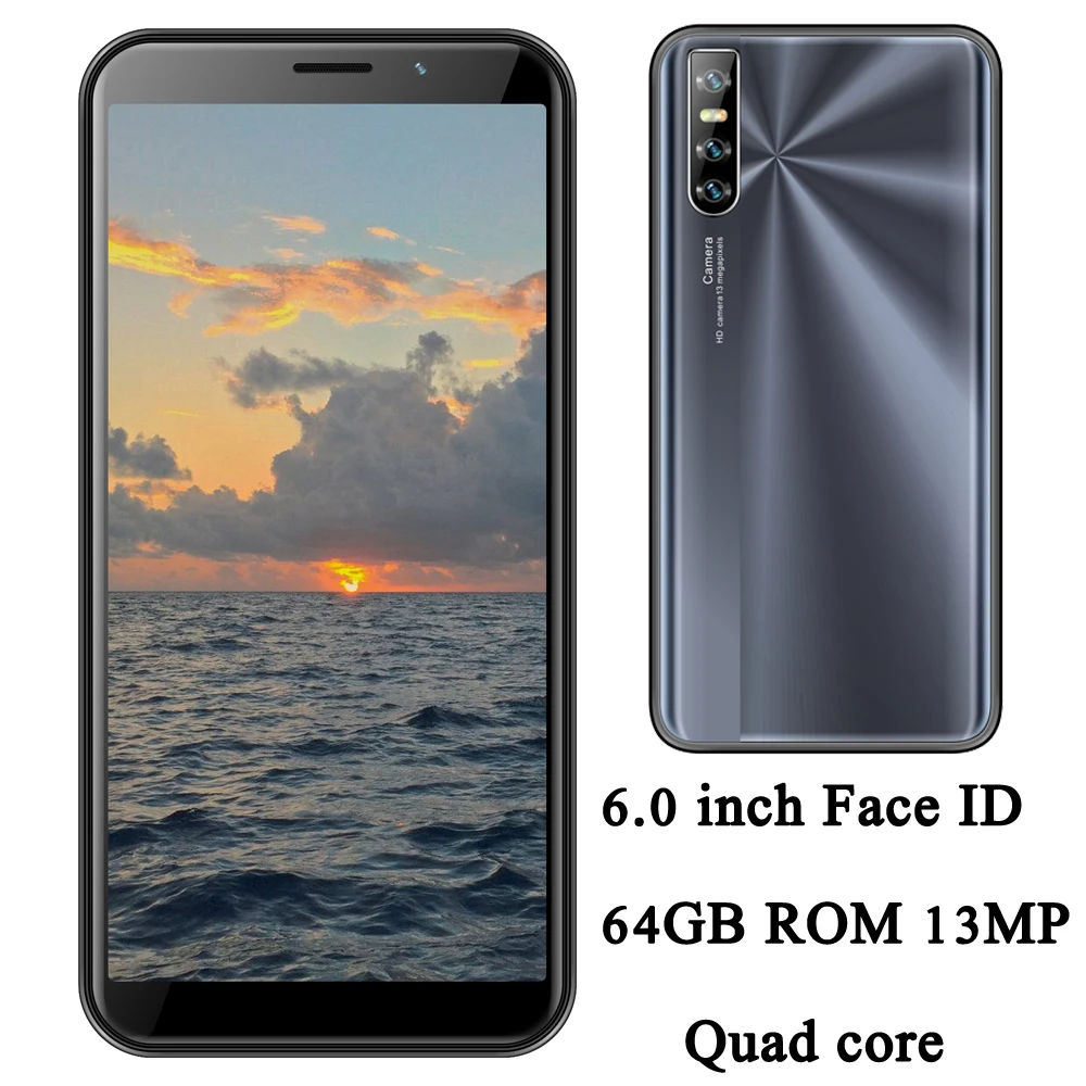 4GRAM 64GROM K7 оригинальная 13MP глобальная версия смартфонов Android разблокированный