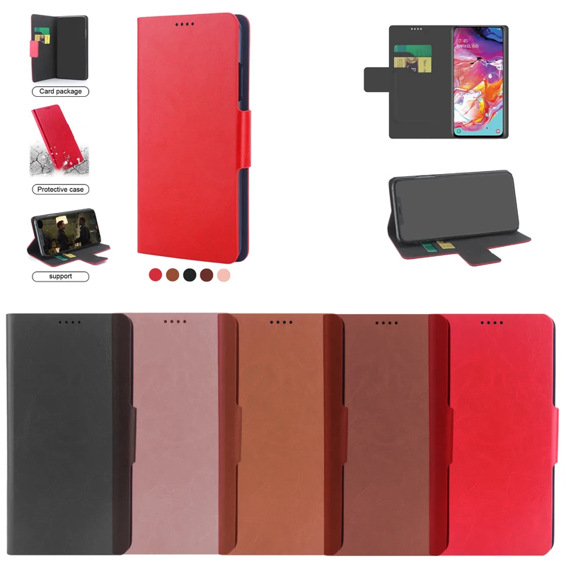 Роскошный кожаный мягкий флип чехол для Xiaomi Redmi Note 8 Pro с карманом карт Mi CC9