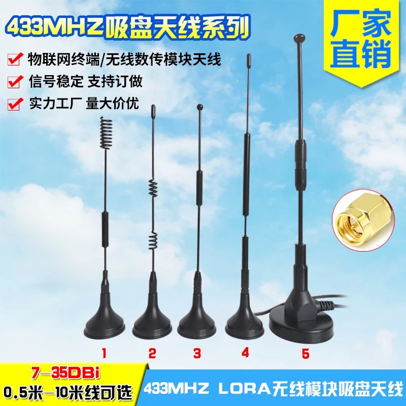 Lora 433 МГц Беспроводная модульная с высоким коэффициентом усиления