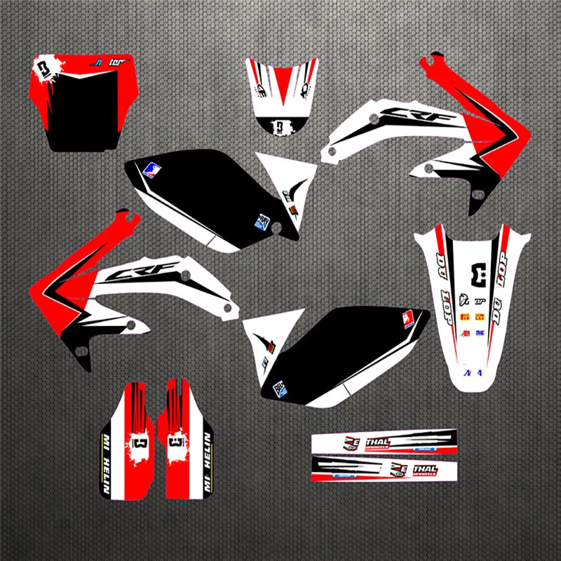 Мотоциклетная наклейка для Honda CRF450R CRF 450R 450 R 2005 2006 2007 2008|Наклейки и стикеры| |
