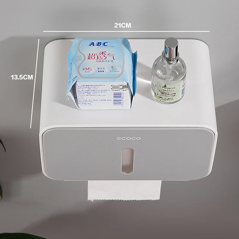 Водонепроницаемый бумажный держатель Мобильный телефон полка для хранения