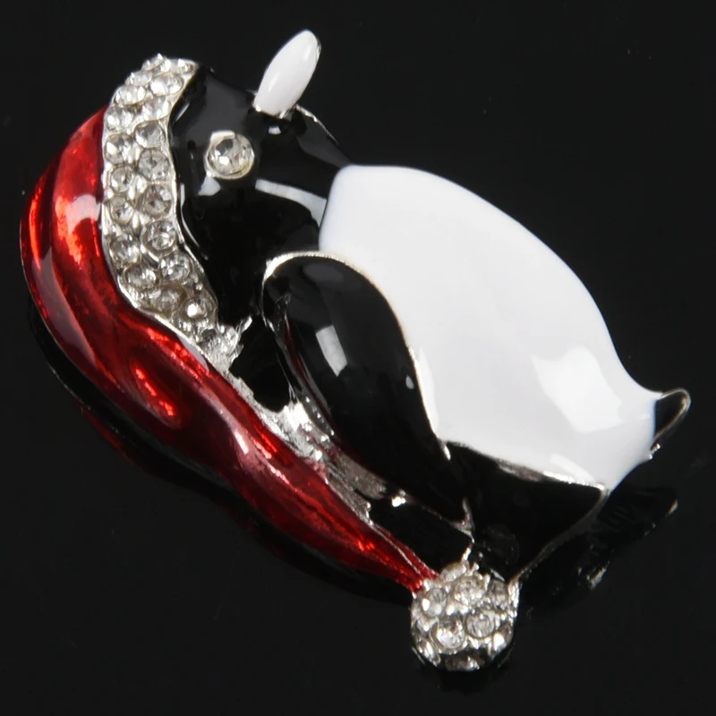 Christmas Rhinestone Cute Penguin Brooch Party Decoration | Украшения и аксессуары