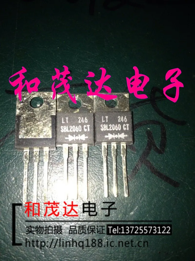 

Original New / 2PCS / SBL2060CT TO-220 TO220