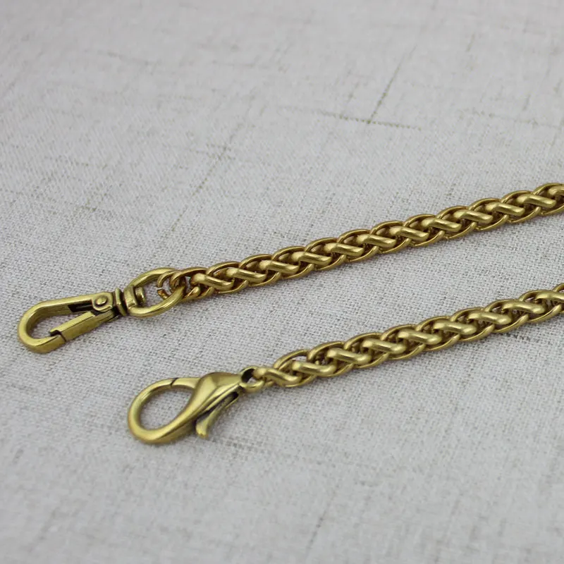 1 шт. 5 сделай сам аксессуар плетеная цепочка 6 мм специальный золотой ролик