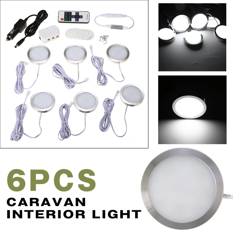 6 шт Подсветка салона Лодка Трейлер для отдыха в палаточном городке огни