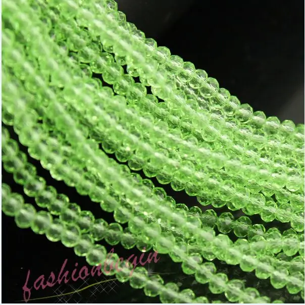 apple green 3 мм, 4 мм, 6 мм, 8 мм, многоцветный круглый браслет, ожерелье, браслет, рукоделие, бисер, сделай сам, для изготовления ювелирных изделий, чешское стекло, разделитель, свободные бусины - Цвет: apple green
