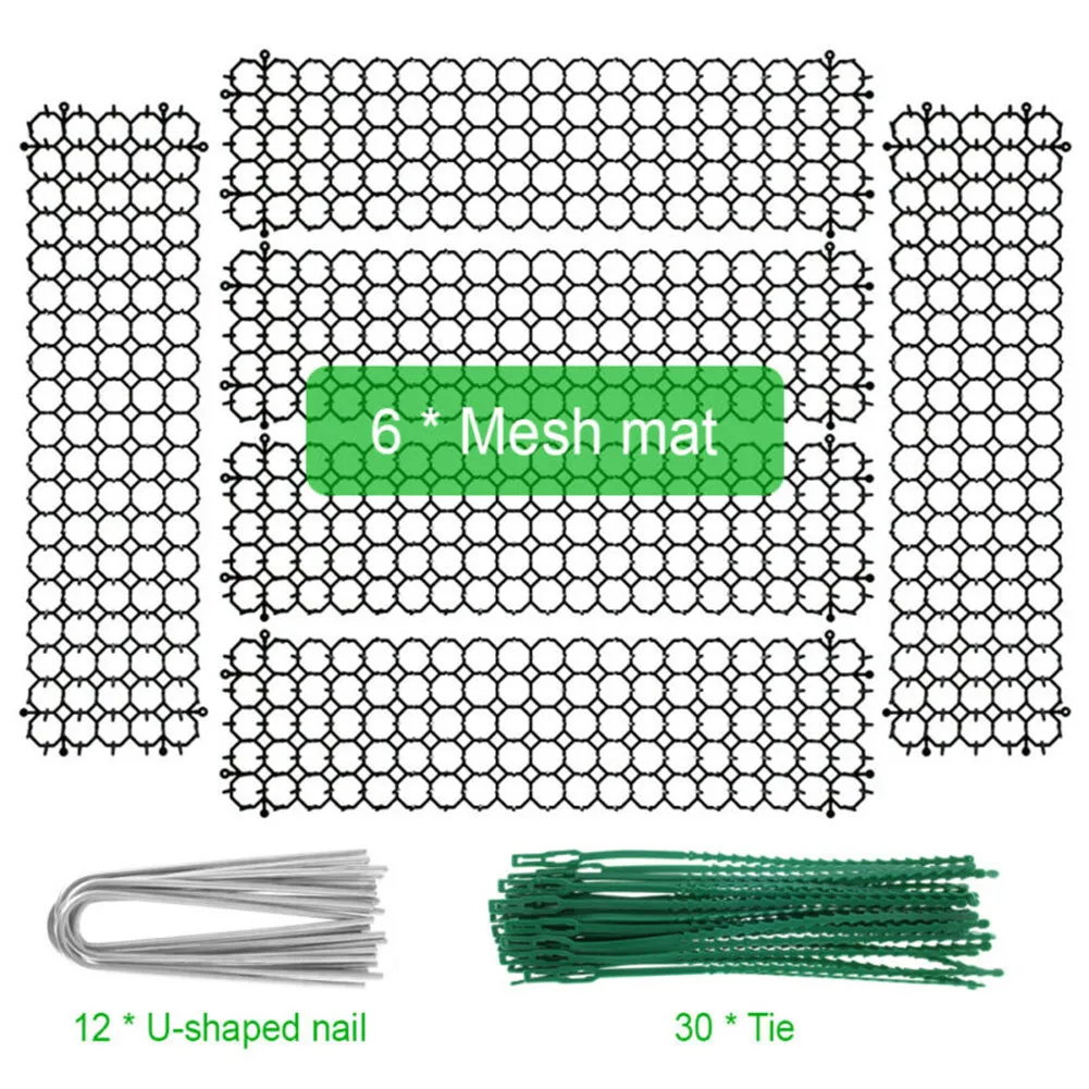 

Black Cat Scat Mat Cat Deterrent Dog Garden Mat Professional Repellent